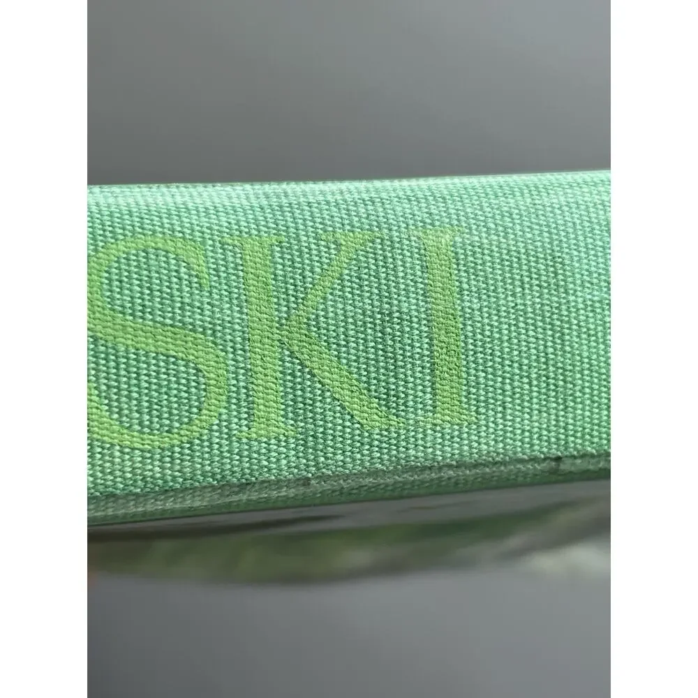 7 Pack Lot Of New Green Authentic Swarovski Logo Ribbon for Gift bags packaging